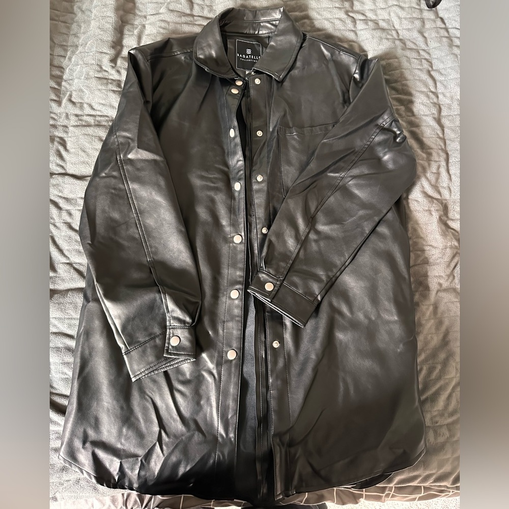 NWOT Pleather jacket